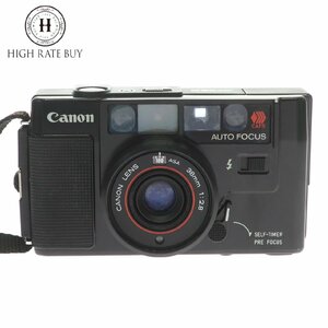 1円スタート Canon キヤノン フィルムカメラ AF35M AUTO FOCUS オートフォーカス 38mm 1:2.8 撮影器具 ブラック 黒 動作未確認