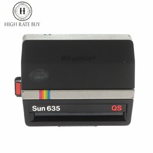 1円スタート Polaroid ポラロイド ポラロイドカメラ Sun 635 QS フィルムカメラ ヴィンテージ 撮影器具 ブラック 黒 動作未確認