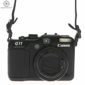 1円スタート Canon キヤノン PowerShot パワーショット G11 PC1428 デジタルカメラ デジカメ クリアライブ液晶V ブラック 黒 通電確認済