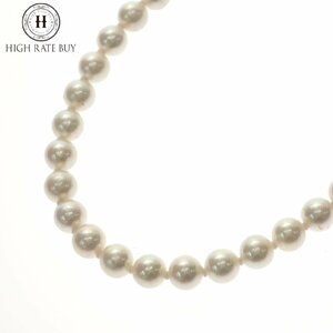 1円スタート 美品 アコヤ真珠 パールネックレス 53粒 53P パール径 7.0-7.1mm pearl 金具 SILVER シルバー あこや真珠 中宝ソーティング