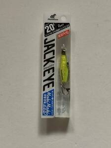 ハヤブサ【ジャックアイ マキマキ　20g　リアル魚鱗チャートゴールド】