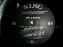 『LP』(UK盤） Roy Browa & Wynonie Harris Battle Of The Blues Vo.2 レコードナンバー 627 SING_画像4