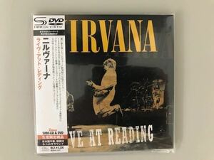 NIRVANA LIVE AT READING ニルヴァーナ ライヴ アット レディング CD＋DVD 生産限定商品 紙ジャケット Kurt Cabain カート コバーン 