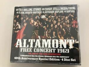 ROLLING STONES & GUESTS ALTAMONT FREE CONCERT 1969 40th Anniversary 3CD+DVD-R (日本語字幕) ローリングストーンズ オルタモントの悲劇