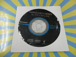☆YY16816【未使用】Pioneer パイオニア NAVI STUDIO セットアップディスク Ver.4.0 BeatJam CD ディスク 全国一律送料230円～