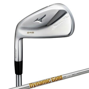 【新品 左用】ミズノ Mizuno Pro 245 アイアン #5～PW（6本セット）Dynamic Gold 95 S200 5KJWS34306