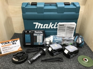 011◎未使用品◎マキタ/makita 100mm充電式ディスクグラインダ GA418DRGX