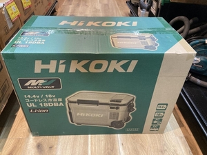 021■未使用品■HiKOKI コードレス冷温庫 UL18DBA