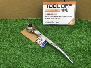 010■おすすめ商品■TOP 総磨きラチェットレンチ RM-17X21C-SV ※長期保管品の為中古扱い