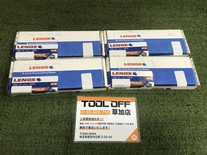 006□未使用品・即決価格□LENOX セーバーソーブレード 22754OSB818RJ　4箱セット