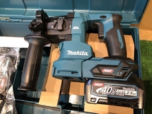 001♪未使用品♪マキタ makita 40Vmax20mm充電式ハンマドリル HR010GRDX ※箱あり_画像2