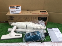 010■未使用品・即決価格■マキタ makita 10.8V 充電式クリーナー CL100DW バッテリ×1　充電器付_画像1