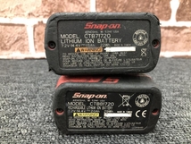 017◇おすすめ商品◇スナップオン Snap-on コードレススクリュードライバ 14.4V CTSJ761O バッテリー×2 充電器付_画像5