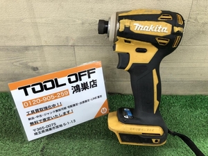 016■ジャンク品■マキタ makita 充電式インパクトドライバ TD172DZ チャックがバカになってビットが付かない。