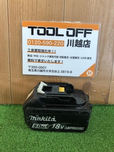 001♪おすすめ商品♪マキタ makita バッテリ BL1850B ※充電回数40回過負荷5％