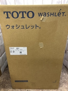 004★未使用品・即決価格・特価★TOTO ウォシュレット一体型便器ZR2 機能部 TCF9157 ＃NW1 外装ダメージ大【在庫処分】