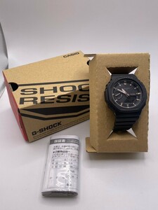 【稼働品】▼CASIO G-SHOCK GMA-S2100 1AJF クオーツ メンズ ブラック 腕時計▼管理番号1