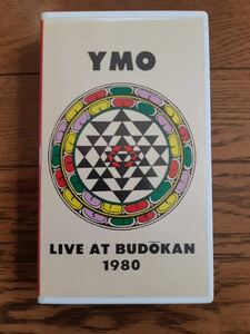 YMO LIVE AT BUDOKAN1980 LIVEビデオテープ