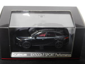 １/43　LEXUS RX F SPORT グラファイトブラックガラスフレーク