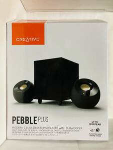 Creative Pebble Plus SP-PBLP-BK USB給電 PCスピーカー