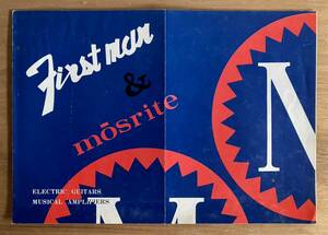 First man & mosrite ELECTRIC GUITARS MUSICAL AMPLIFIERS／ファーストマン&モズライト カタログ 1960年代