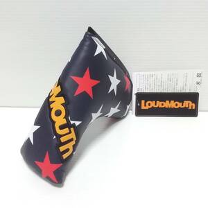 ★☆ラウドマウス【LOUDMOUTH パターカバー ネイビー】ピン型 新品☆★