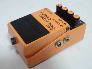 豊JF210/6J●BOSS TURBO Distortion DS-2 ボス ターボ ディストーション エフェクター 本体のみ 動作問題なし 中古品●