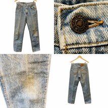 1円 Levi's リーバイス 505 デニムパンツ 3本セット ヴィンテージ メンズ ジーンズ ダメージ ストーンウォッシュ_画像9