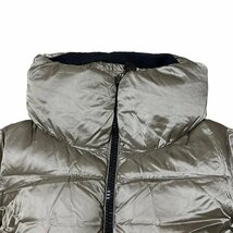 MONCLER モンクレール ダウンジャケット グレージュ系 ナイロン ダウン×フェザー レディース サイズ1 RN116347 ダウンジャケット_画像4