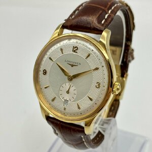 LONGINES ロンジン L4.685.2 グランドクラシック デイト スモールセコンド 革ベルト 自動巻き稼働品