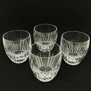 ☆Baccarat バカラ マッセナ ロックグラス オールドファッション ４個セット