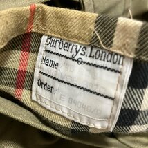 BURBERRY バーバリー バーバリーズ トレンチコート カーキ 【ネーム有】トレンチコート_画像4