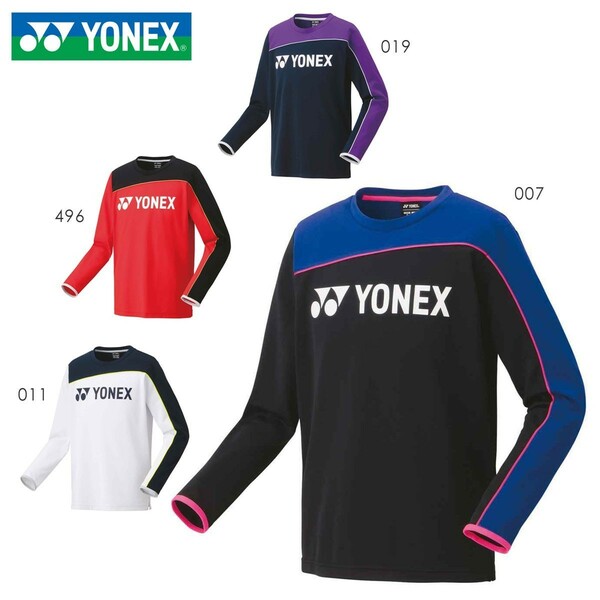 【31048 (019) M】YONEX(ヨネックス) ユニライトトレーナー ネイビーブルー Mサイズ 新品未使用 バドミントン テニス 冬物 　