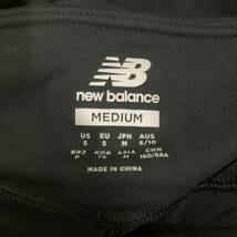 K ▼ 未使用品 / 履き心地抜群!! 'ロゴプリント' New Balance ニューバランス ATHLETICS レギンス size:Mトレーニング ランニング ボトムス_画像7