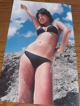 ◆70年代女優【榊原郁恵③】 水着3ページ切抜き　送料140円_画像2