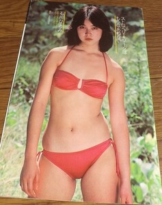 ◆70年代女優【石川ひとみ①】 水着4ページ切抜き　送料140円