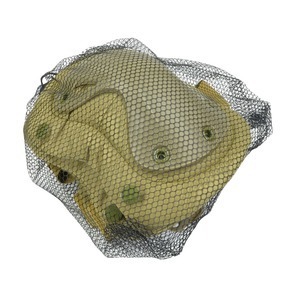 エルボー&ニーパッドセット 保護具 プロテクター 樹脂製パッド [ タン ] ニープロテクター ニーパット 膝あて ひざあての画像5