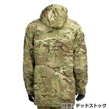 イギリス軍放出品 マウンテンパーカー 裏地メッシュなし 国旗パッチ付き MTPカモ 防風 防寒 スモック [ 170/88 / 破損あり ]_画像4