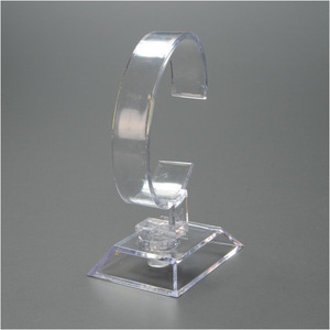  wristwatch stand ellipse type clear [ S size ] watch stand display clock exhibition pcs clock exhibition supplies watch display 