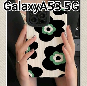 GalaxyA53 ケース　レトロ　花柄　可愛い