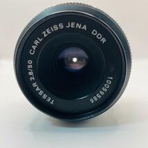 Carl Zeiss aus Jena DDR Tessar 50mm F2.8 カールツァイス イエナ テッサー 黒鏡胴 M42_画像3