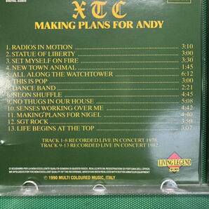 XTC/MAKING PLANS FOR ANDY の画像2