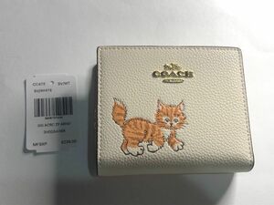 [新品未使用]COACH コーチ　財布　cc472 チョークマルチ