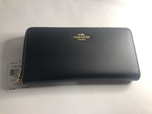 O[新品未使用]COACH コーチ　財布　F52372 カラー ブラック