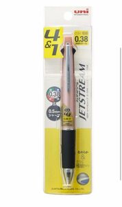 三菱鉛筆 MITSUBISHI ジェットストリーム 多機能ペン 4＆1 0.38mm ベビーピンク