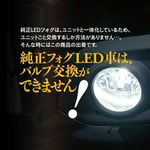 【送料無料】 ガラスフォグランプユニット H11 H16 光軸調整ダイヤル搭載 【 80系 ノア ヴォクシー エスクァイア 後期のみ対応】_画像2