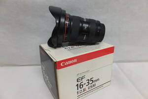 Canon キャノン　EF 16-35㎜　F2.8L USM ULTRASONIC 美品　EW-83E フード付