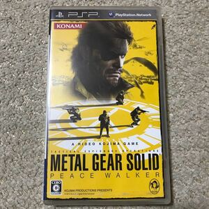 新品【PSP】 METAL GEAR SOLID PEACE WALKER