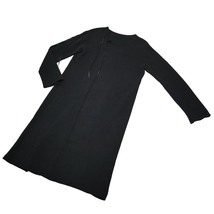 Yohji Yamamoto FEMME 2018aw レースアップ ニット ワンピース　18aw ファム ロング ドレス レザー 紐 編み込み _画像3