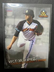 NPB 来日外国人 ビクター・ロペス　西武　ライオンズ　トレーディングカード　2023 Charleston Dirty Birds Victor Lopez 独立 リーグ